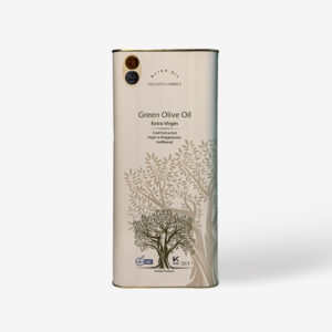 VOLIOTIS GRÜN - erste Ernte – Unreifes (grünes) Extra Natives Olivenöl (LONDON GOLD SIEGER ) EXTRA VIRGIN 5 l reich an Polyphenolen